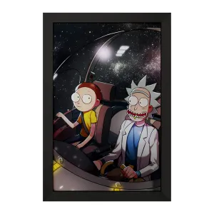تابلو ریک و مورتی (Rick and Morty)