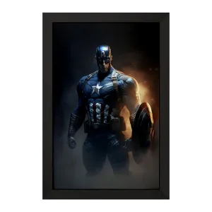 تابلو کاپیتان آمریکا مارول (Marvel)