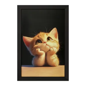 تابلو گربه کیوت