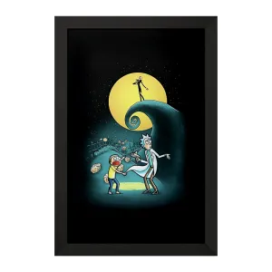 تابلو ریک و مورتی (Rick and Morty)