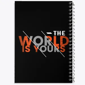 دفتر The World Is Yours