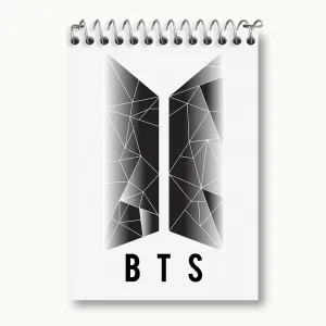 دفتر یادداشت گروه بی تی اس BTS