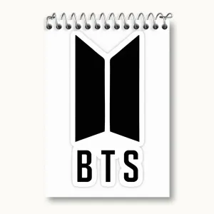 دفتر یادداشت گروه بی تی اس BTS