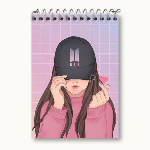 دفتر یادداشت گروه بی تی اس BTS