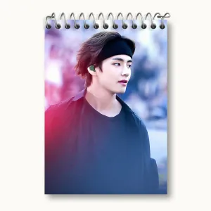 دفتر یادداشت تهیونگ گروه بی تی اس BTS