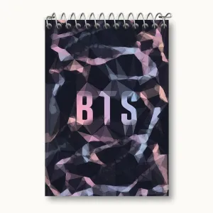 دفتر یادداشت گروه بی تی اس BTS