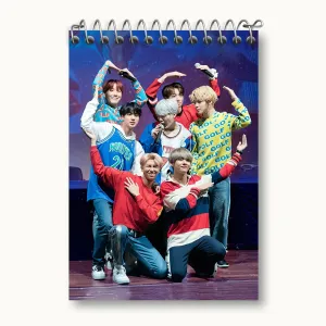 دفتر یادداشت گروه بی تی اس BTS