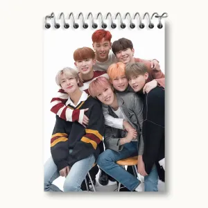 دفتر یادداشت گروه بی تی اس BTS