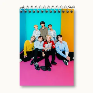 دفتر یادداشت گروه بی تی اس BTS