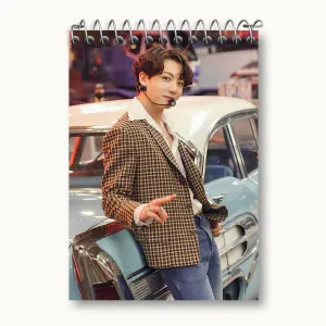 دفتر یادداشت جونگ کوک Jungkook گروه بی تی اس BTS