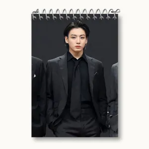 دفتر یادداشت جونگ کوک Jungkook گروه بی تی اس BTS