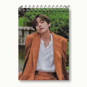 دفتر یادداشت تهیونگ وی Teahyung گروه بی تی اس BTS