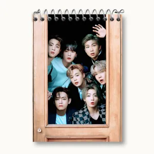دفتر یادداشت گروه بی تی اس BTS