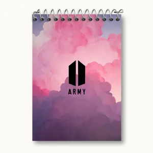 دفتر یادداشت گروه بی تی اس BTS
