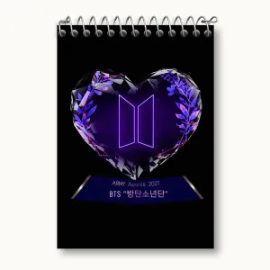 دفتر یادداشت گروه بی تی اس BTS