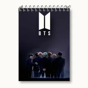 دفتر یادداشت گروه بی تی اس BTS