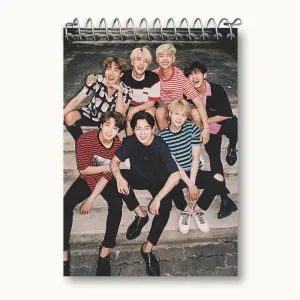 دفتر یادداشت گروه بی تی اس BTS