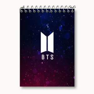 دفتر یادداشت گروه بی تی اس BTS