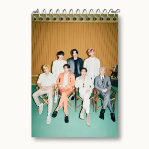 دفتر یادداشت گروه بی تی اس BTS