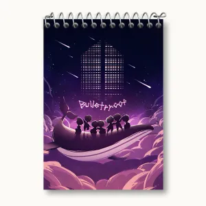 دفتر یادداشت گروه بی تی اس BTS