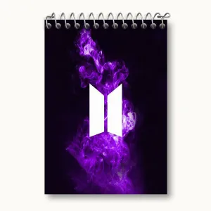 دفتر یادداشت گروه بی تی اس BTS