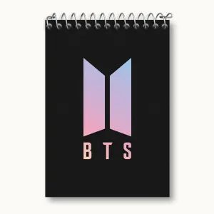 دفتر یادداشت گروه بی تی اس BTS