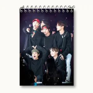 دفتر یادداشت گروه بی تی اس BTS