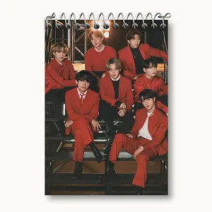 دفتر یادداشت گروه بی تی اس BTS