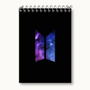 دفتر یادداشت گروه بی تی اس BTS
