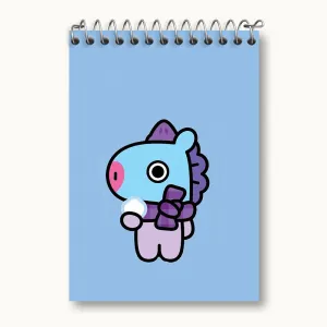 دفتر یادداشت مانگ BT21 Mang