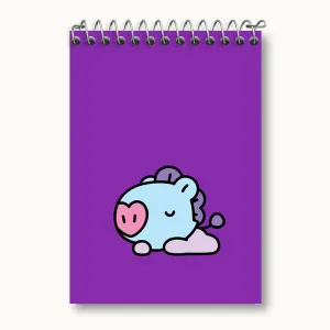 دفتر یادداشت مانگ BT21 Mang
