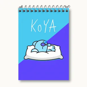 دفتر یادداشت کویا BT21 Koya