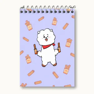 دفتر یادداشت آر جی BT21 RJ