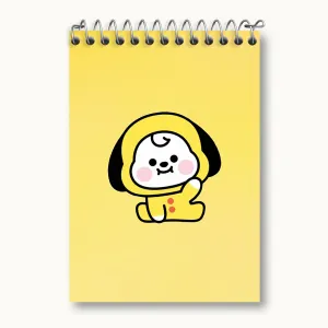 دفتر یادداشت چیمی BT21 Chimmy