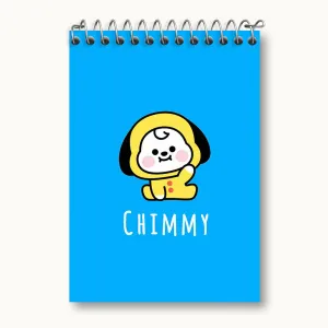 دفتر یادداشت چیمی BT21 Chimmy