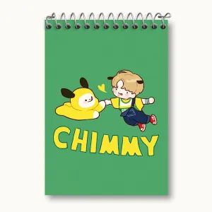 دفتر یادداشت چیمی BT21 Chimmy