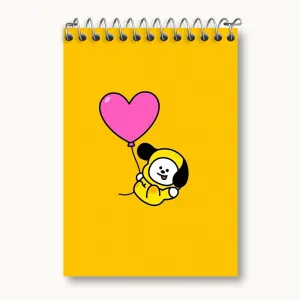 دفتر یادداشت چیمی BT21 Chimmy