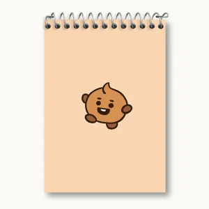 دفتر یادداشت شوکی BT21 Shooky