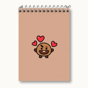 دفتر یادداشت شوکی BT21 Shooky