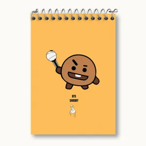 دفتر یادداشت شوکی BT21 Shooky