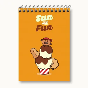 دفتر یادداشت شوکی BT21 Shooky