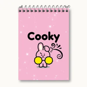 دفتر یادداشت کوکی BT21 Cooky