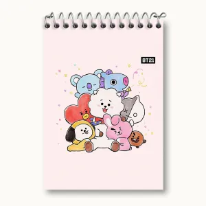 دفتر یادداشت BT21