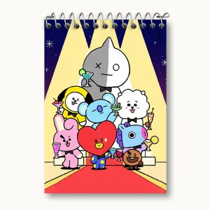 دفتر یادداشت BT21
