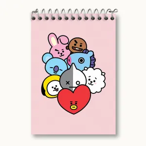 دفتر یادداشت BT21