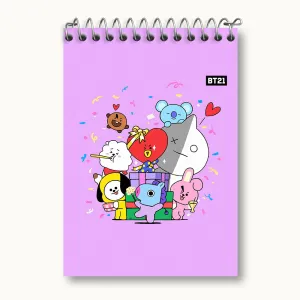 دفتر یادداشت BT21