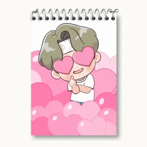 دفتر یادداشت جین Jin گروه بی تی اس BTS