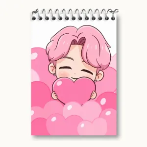 دفتر یادداشت جیمین Jimin گروه بی تی اس BTS