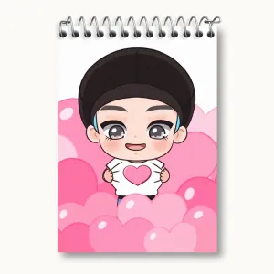 دفتر یادداشت تهیونگ وی Teahyung گروه بی تی اس BTS
