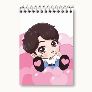 دفتر یادداشت جونگ کوک Jungkook گروه بی تی اس BTS